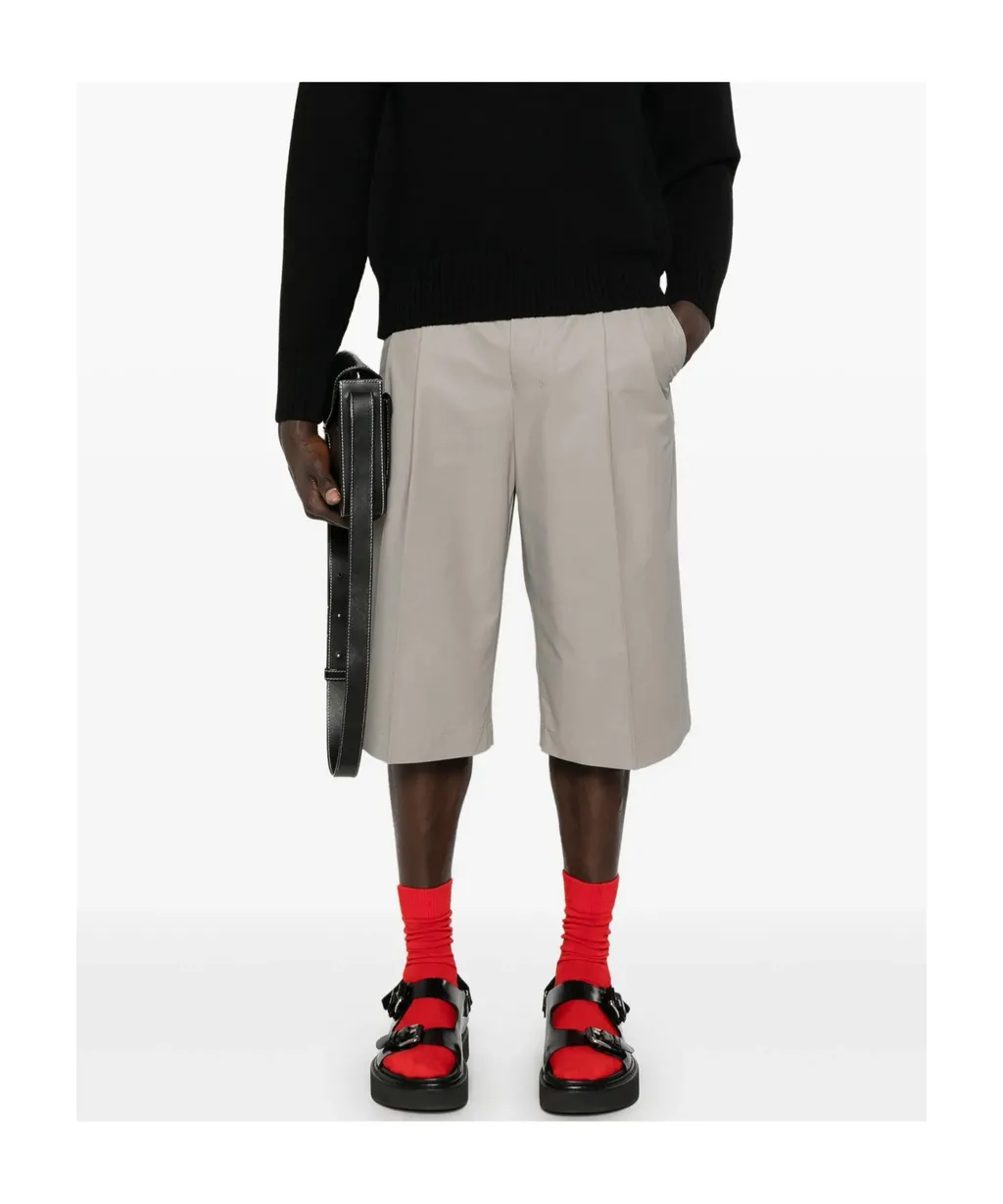 Pleated Detail Shorts