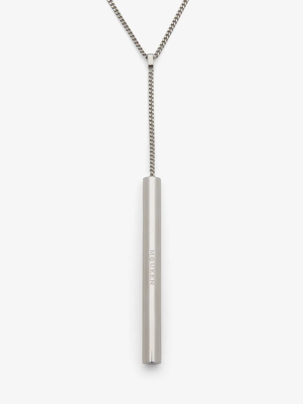 T-Bar Chain Necklace In Palladium