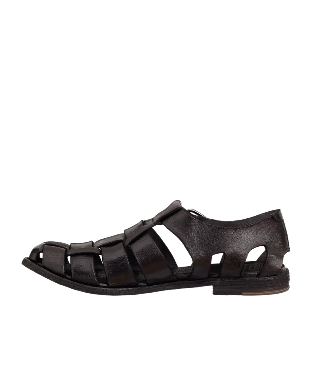 Round Toe Flat Sandals