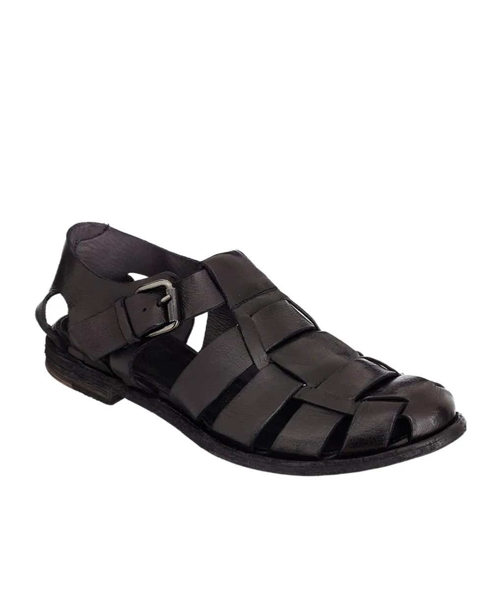 Round Toe Flat Sandals