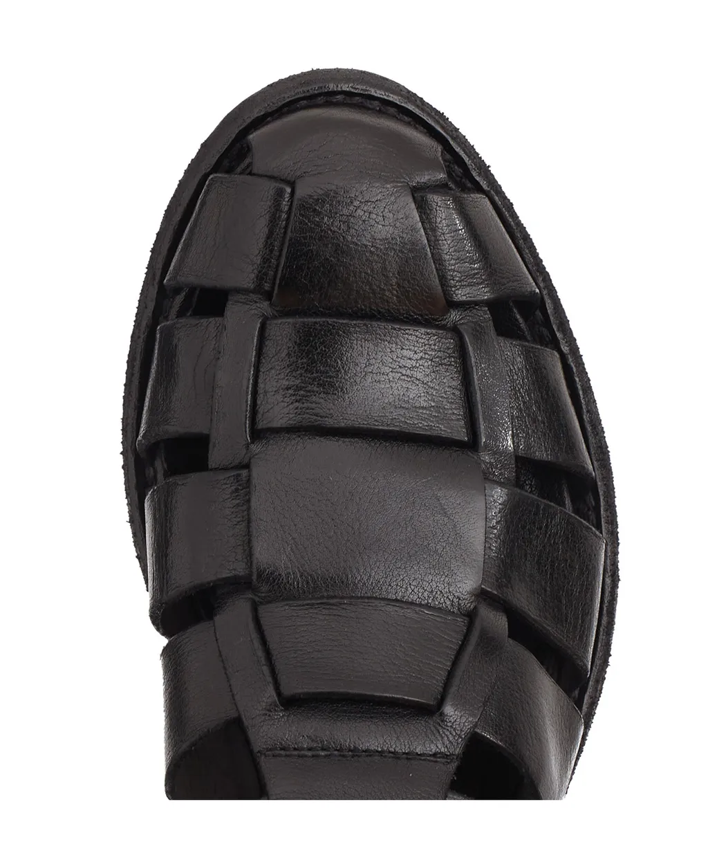 Round Toe Flat Sandals