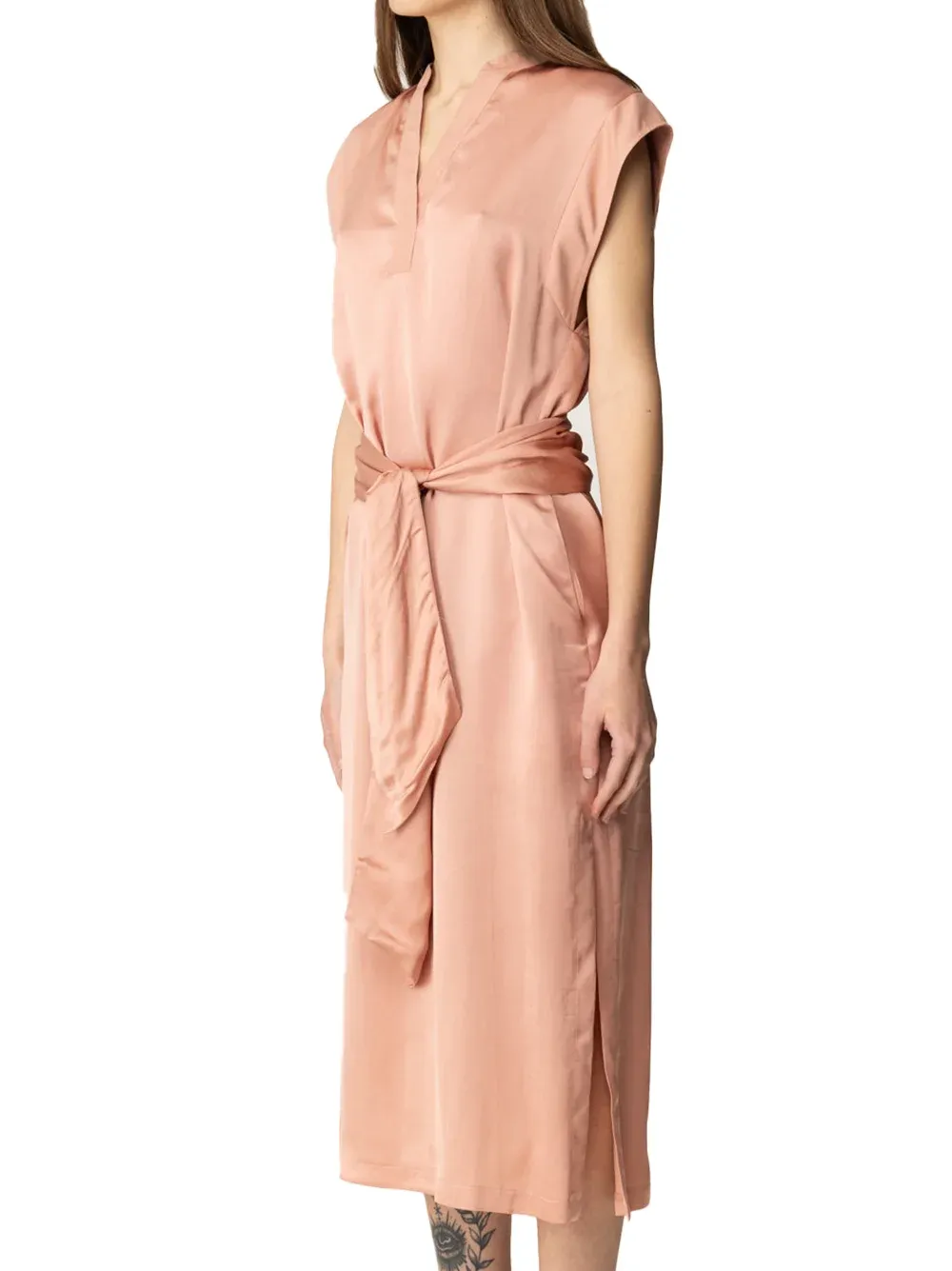 Twinset V-Neck Sleeveless Dress