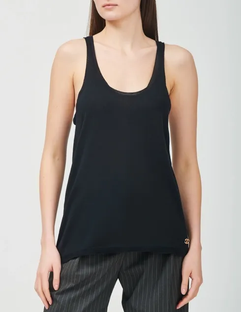 Racer-Back Logo Top
