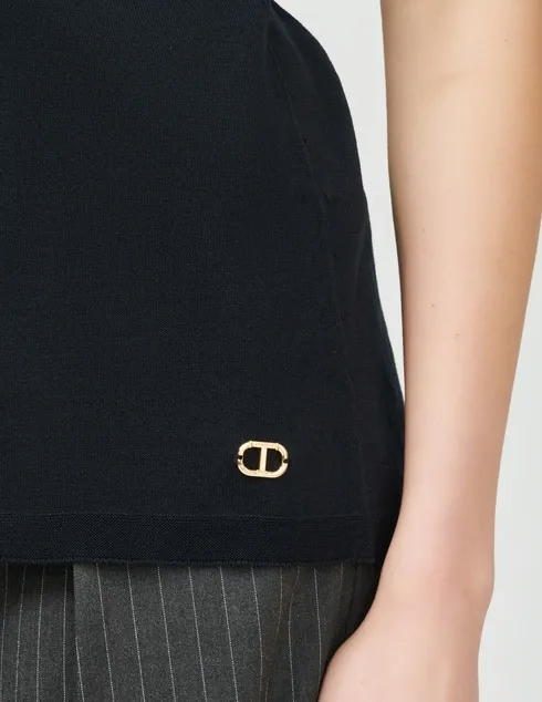 Racer-Back Logo Top