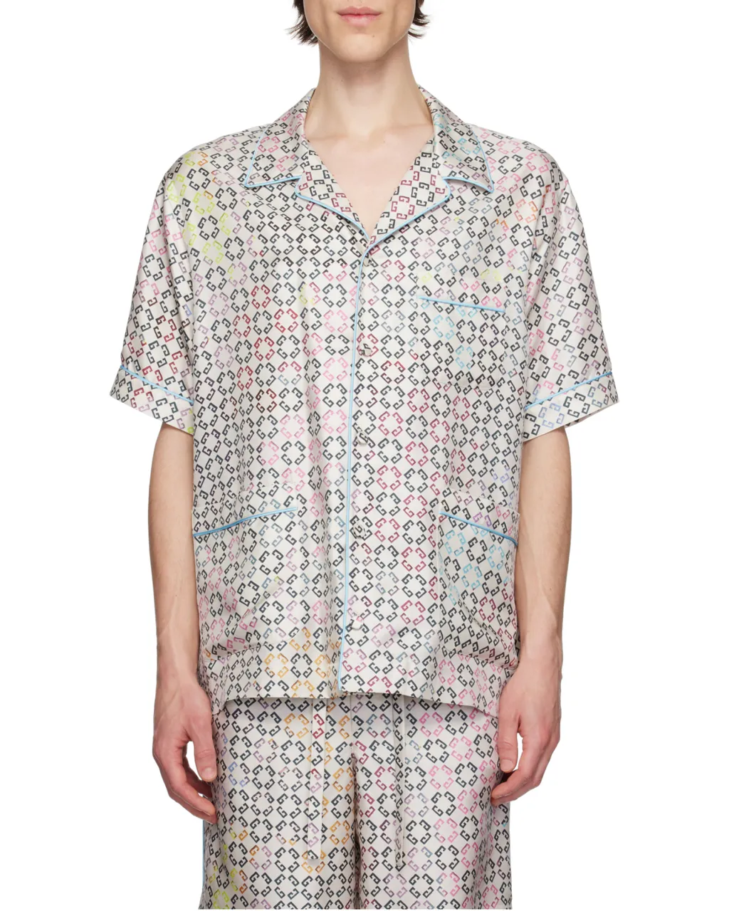 Givenchy Monogram Short-Sleeved Shirt