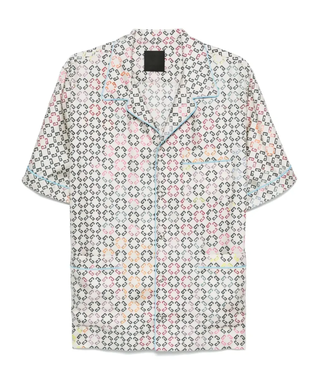 Givenchy Monogram Short-Sleeved Shirt
