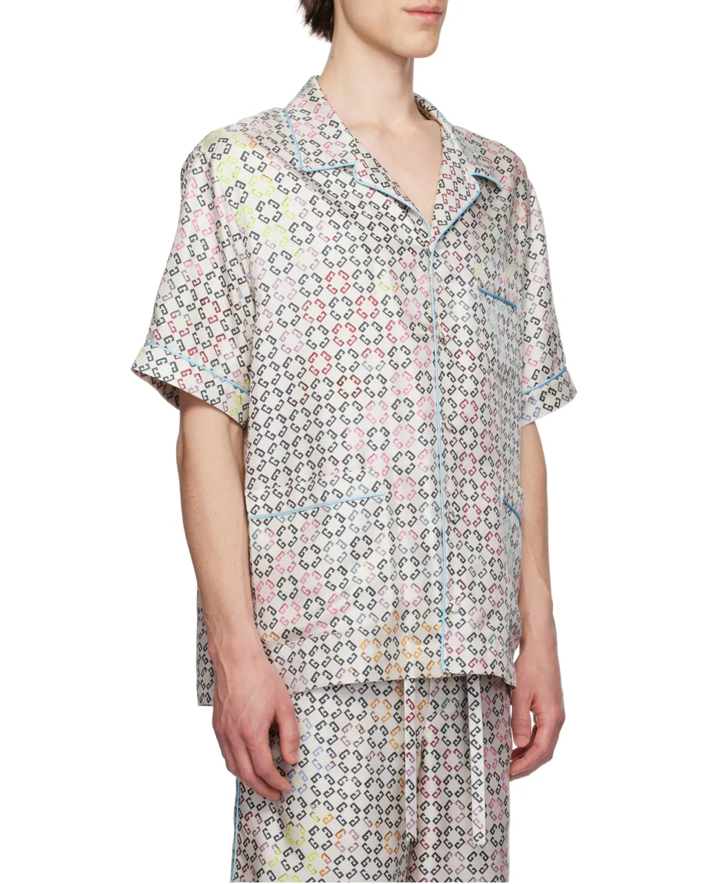 Givenchy Monogram Short-Sleeved Shirt