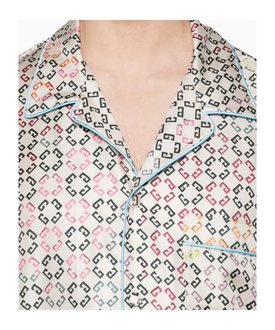 Givenchy Monogram Short-Sleeved Shirt