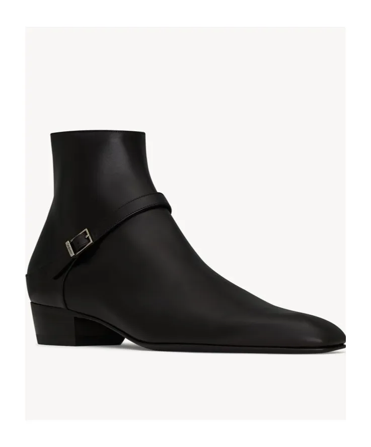 Saint Laurent Augustin Ankle Boots