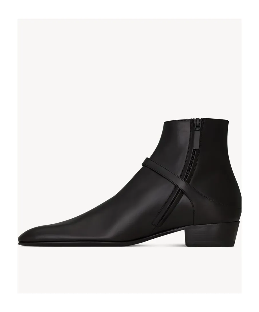 Saint Laurent Augustin Ankle Boots