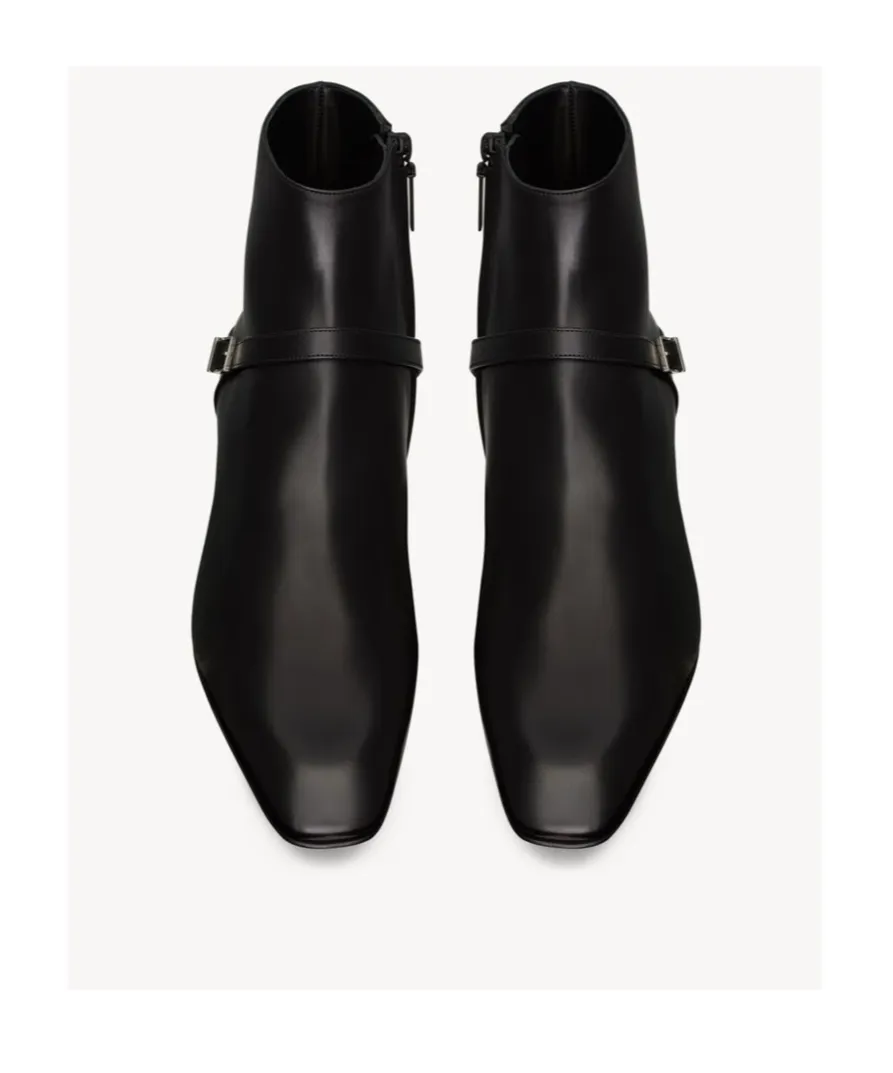 Saint Laurent Augustin Ankle Boots