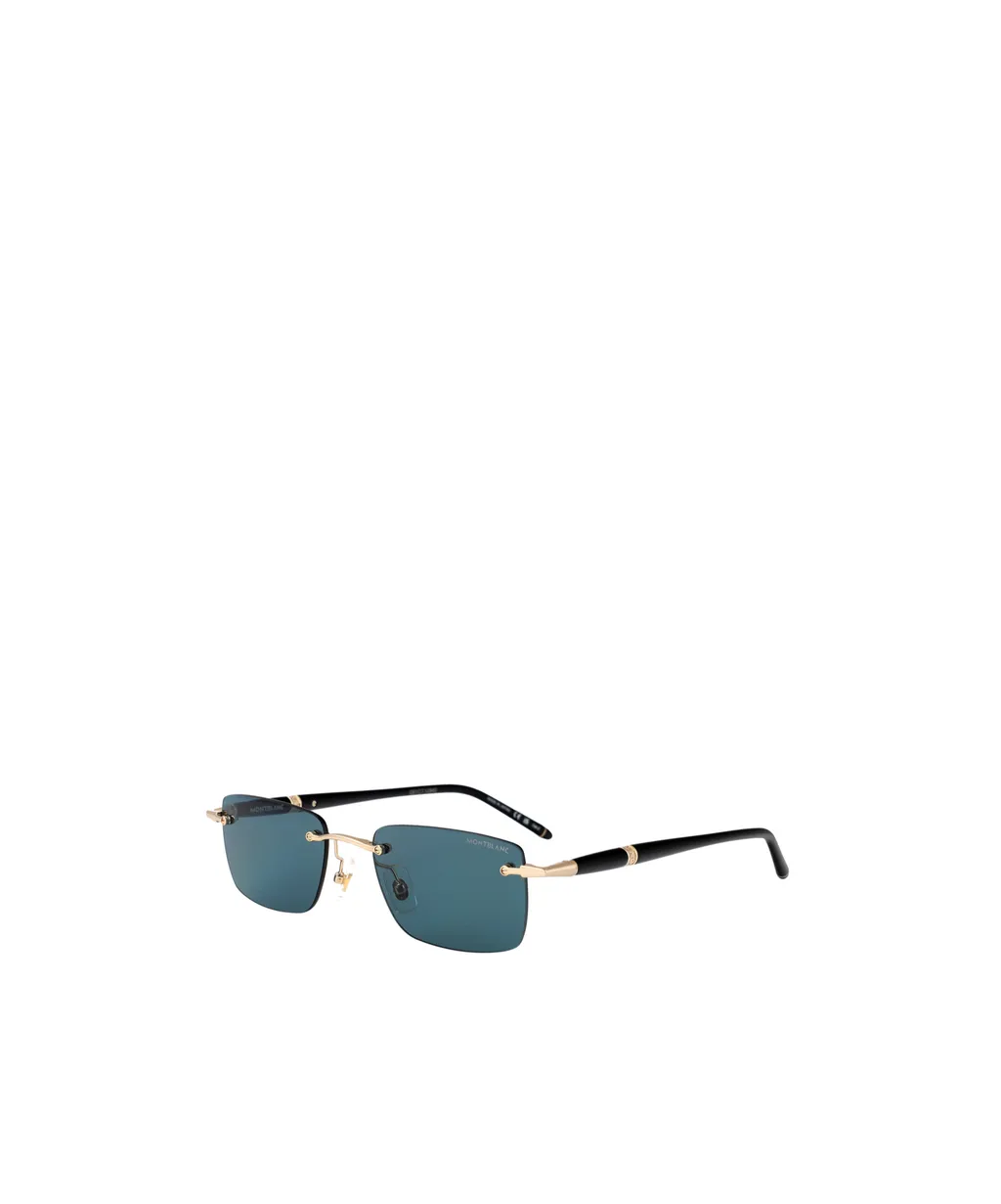 Montblanc Eyewear Rectangular Frame Sunglasses