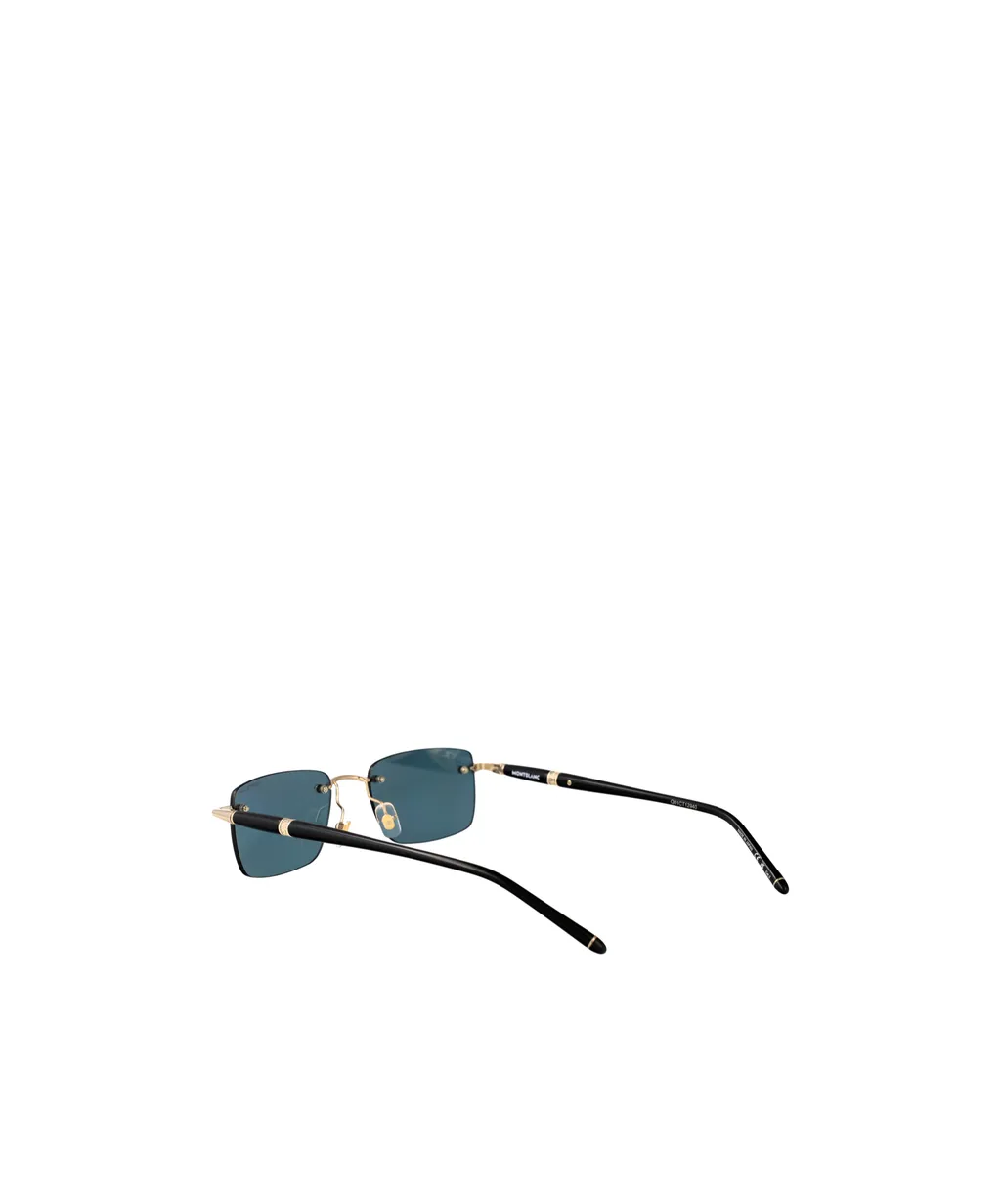 Montblanc Eyewear Rectangular Frame Sunglasses