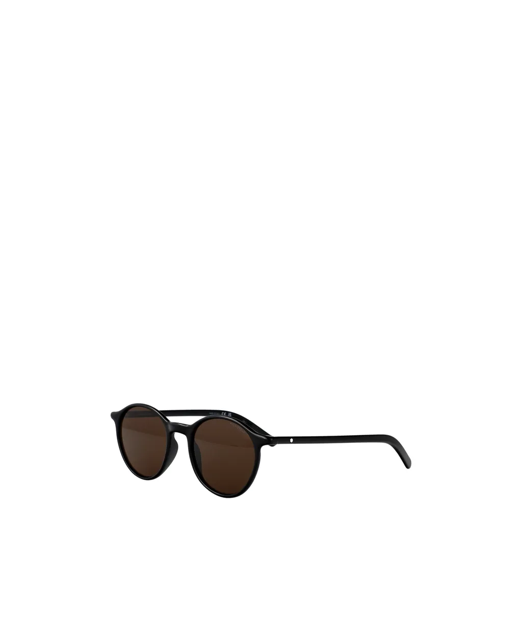 Montblanc Eyewear Oval Frame Sunglasses