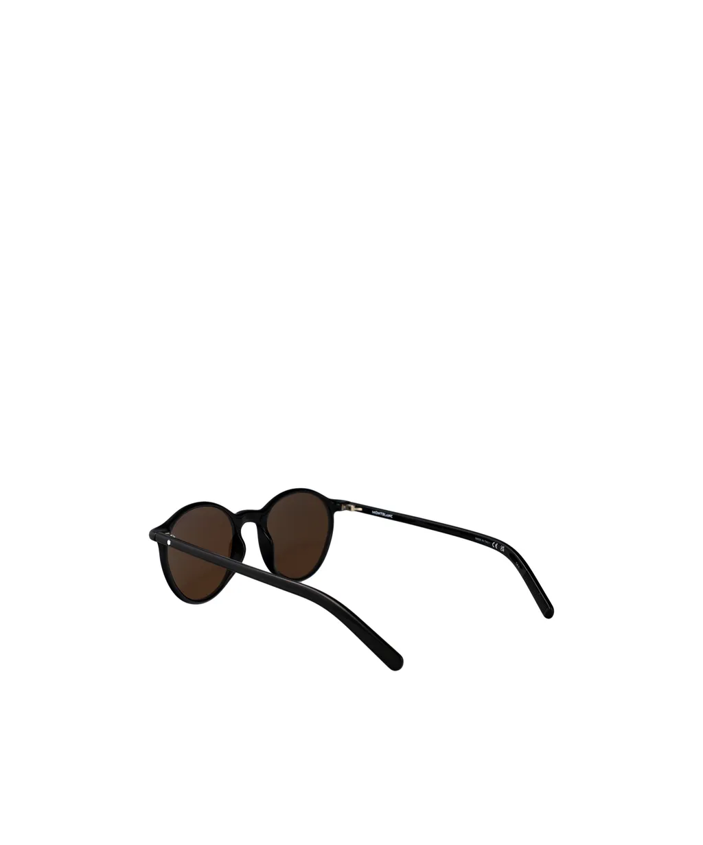 Montblanc Eyewear Oval Frame Sunglasses