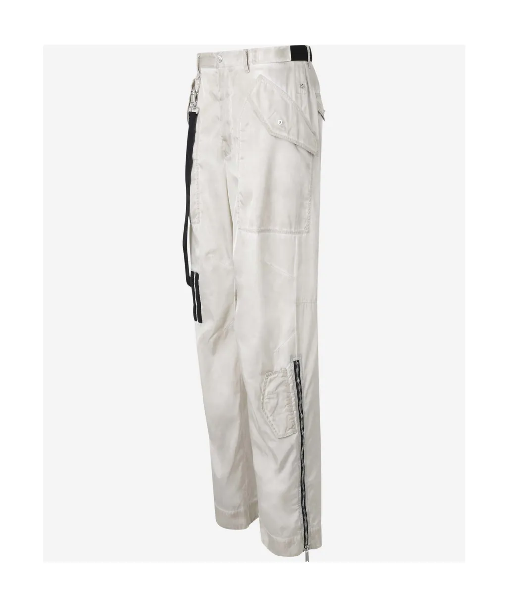 Dsquared2 Keyring-Detailed Straight-Leg Trousers