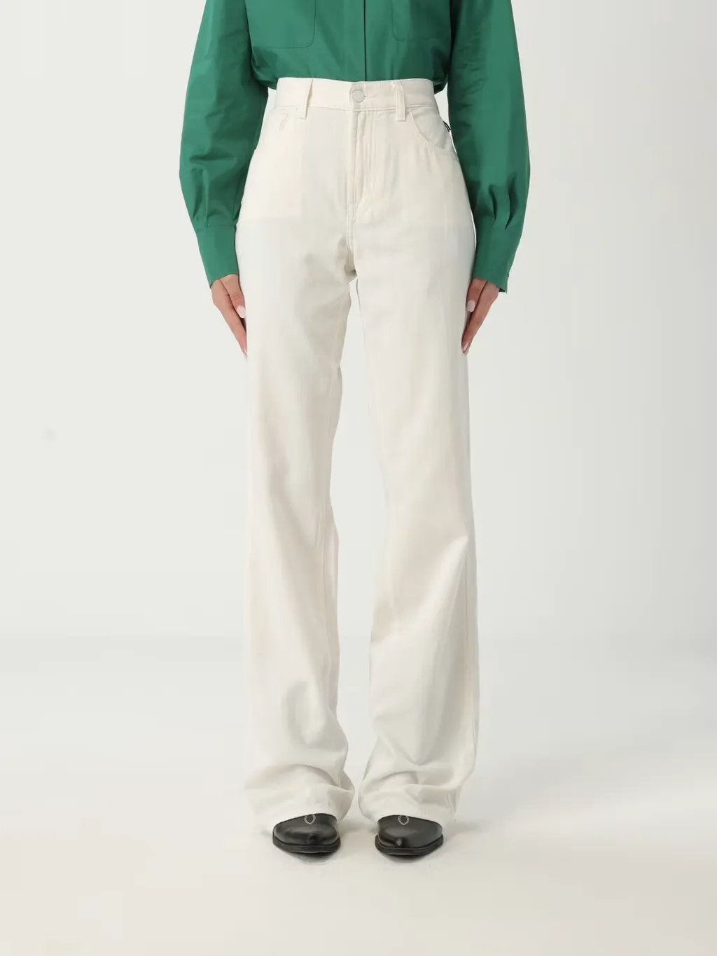 7 For All Mankind Tess High-Waisted Pants