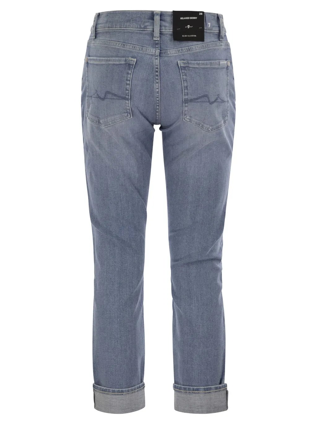 7 For All Mankind Relaxed Skinny Boyfriend Jeans