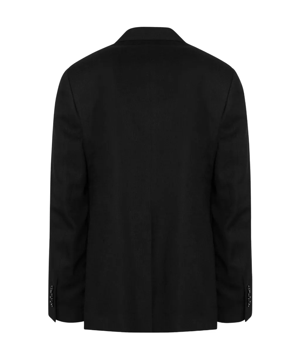 Single-Breasted Single-Button Blazer