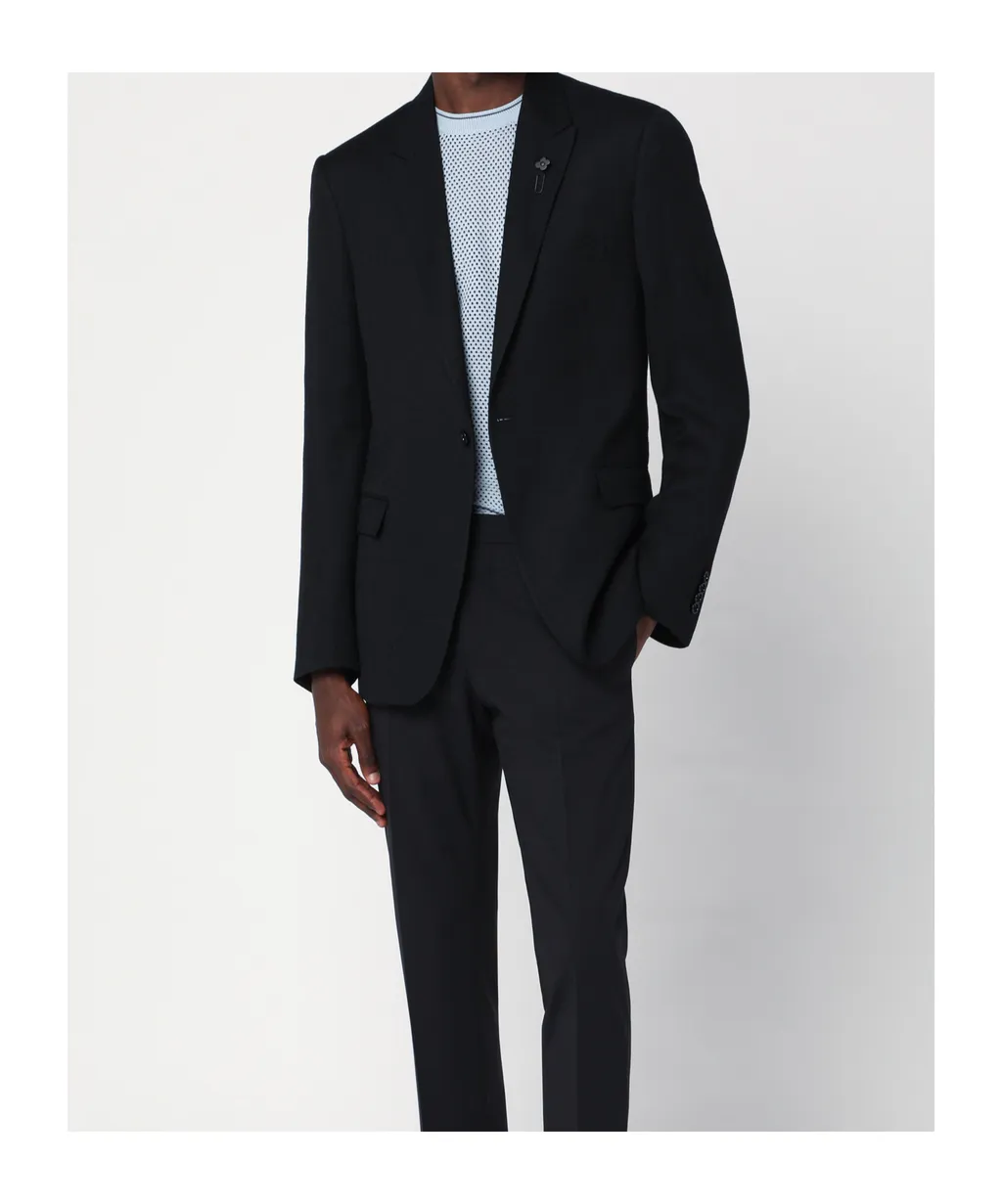 Single-Breasted Single-Button Blazer