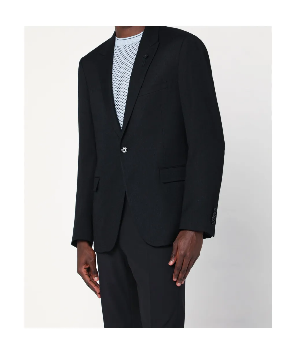 Single-Breasted Single-Button Blazer