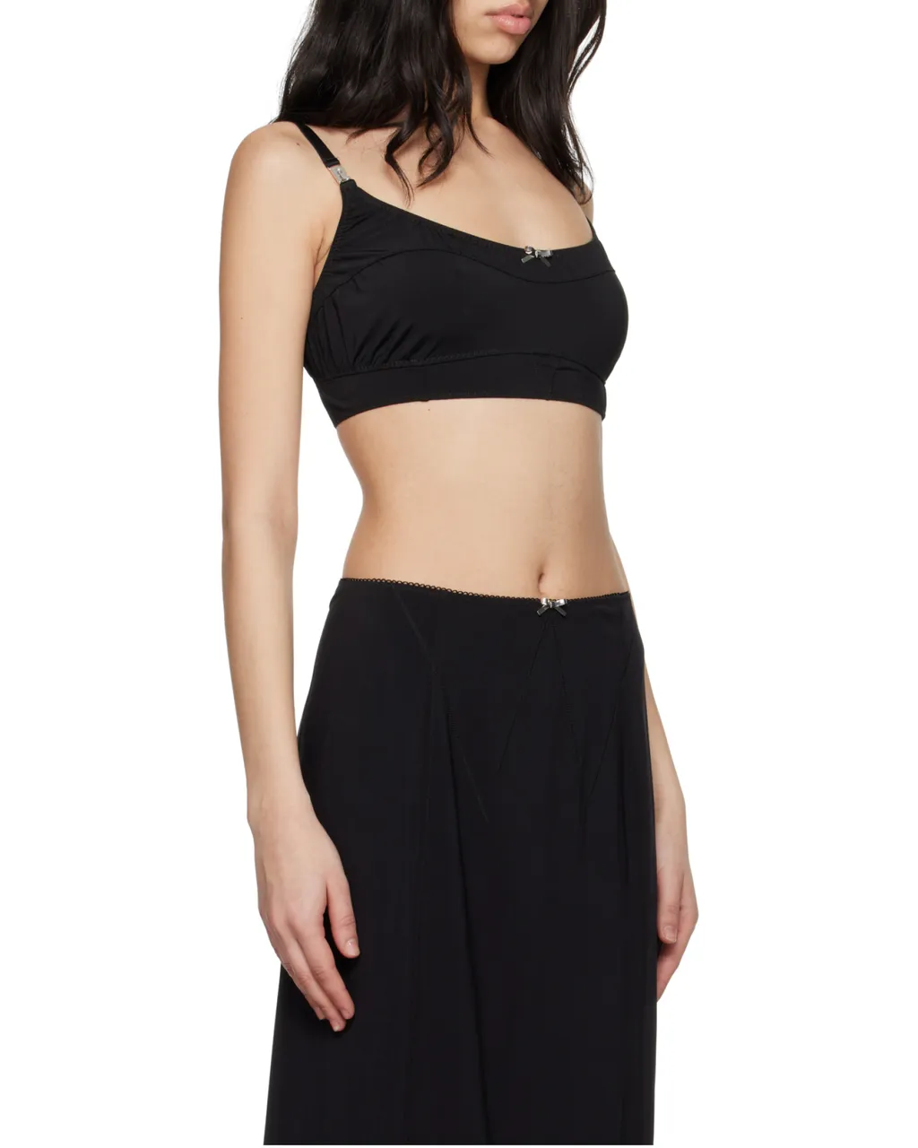 Bow-Embellished Tank Top
