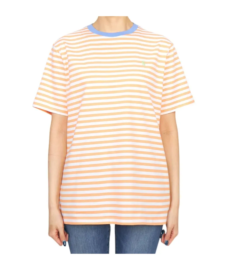 Ralph Lauren Kids Pony Striped Jersey T-Shirt