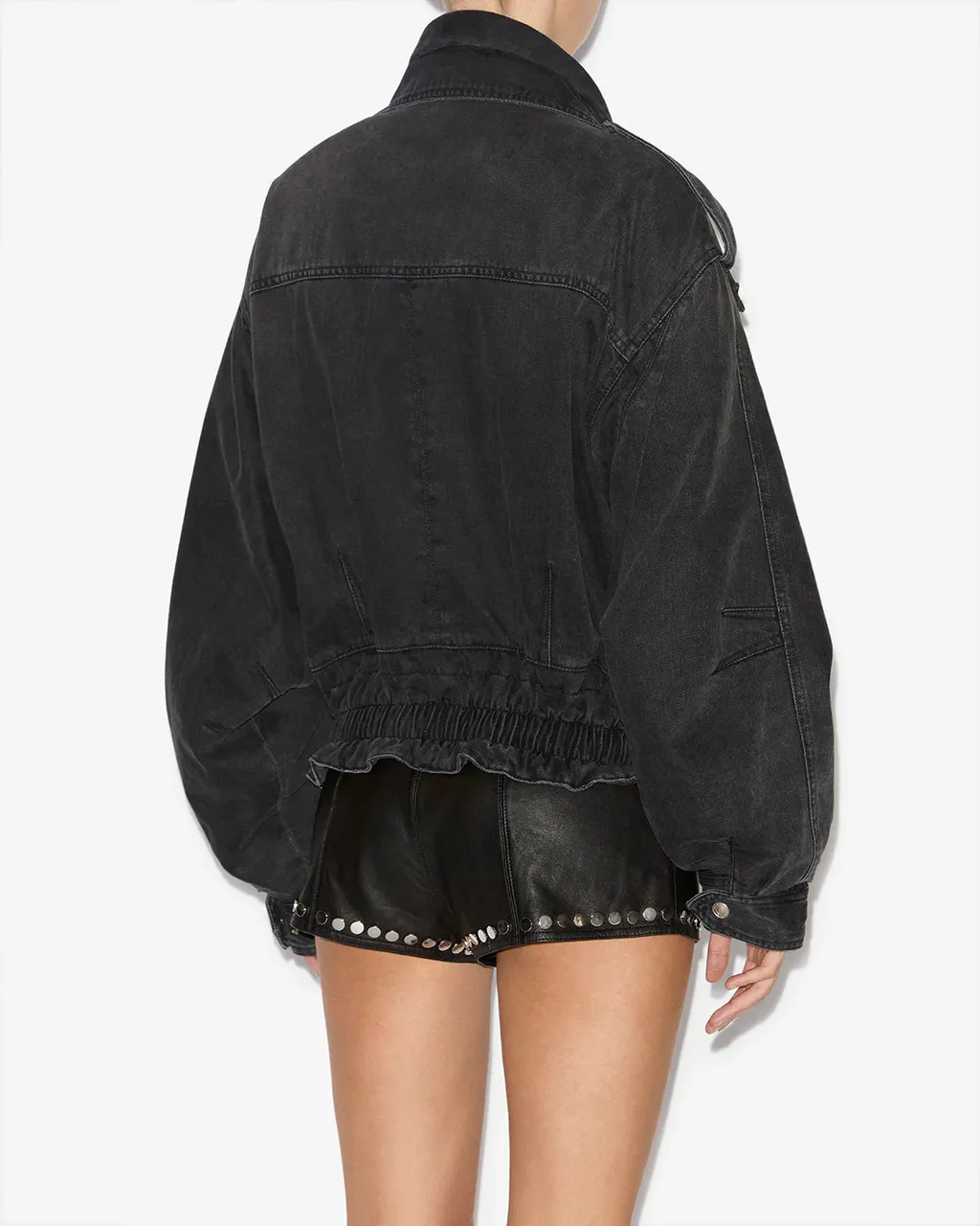 Isabel Marant Aneli Zipped Denim Jacket