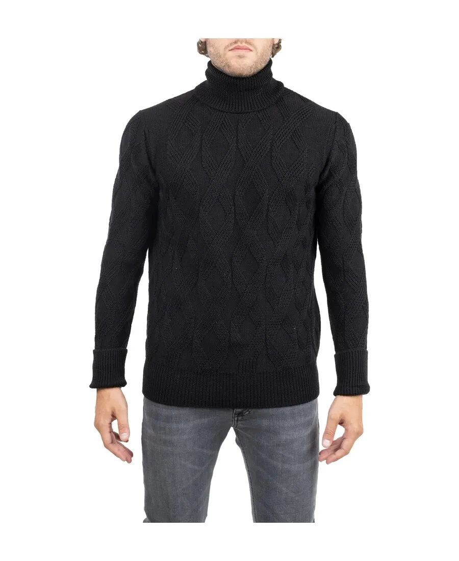 High-Neck Pullover