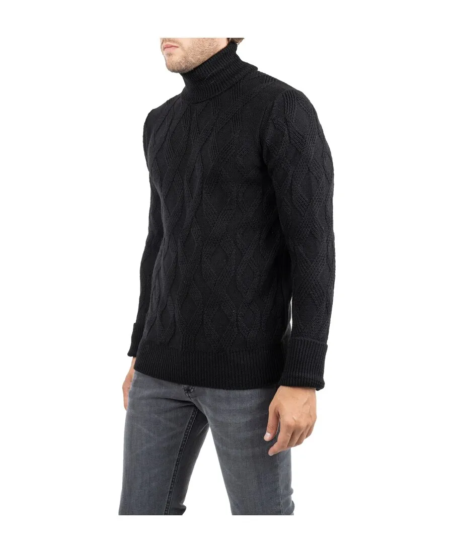 High-Neck Pullover