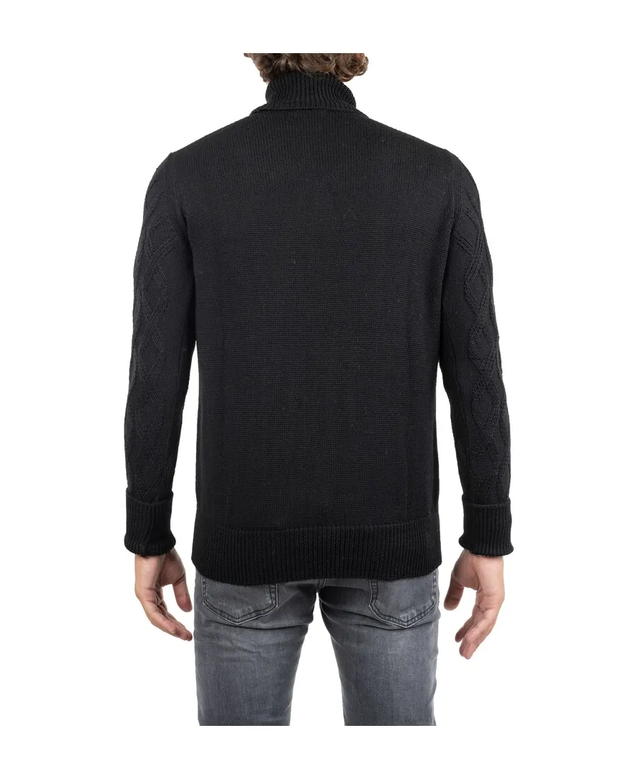 High-Neck Pullover