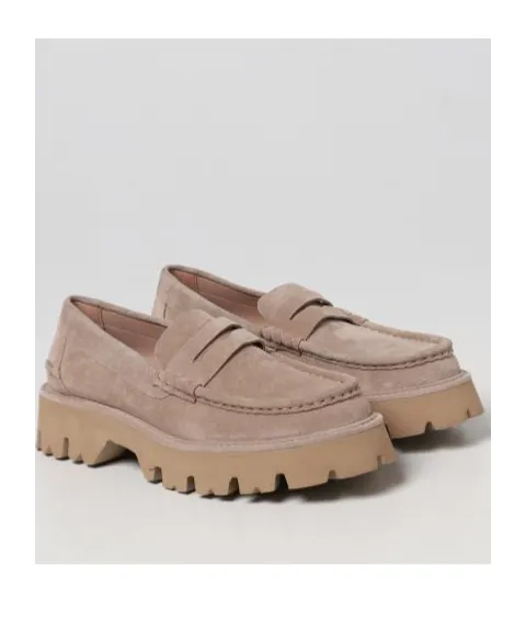 Round Head Loafer Shoes