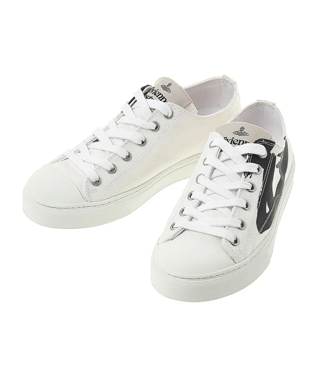 Lace-Up Low-Top Sneakers