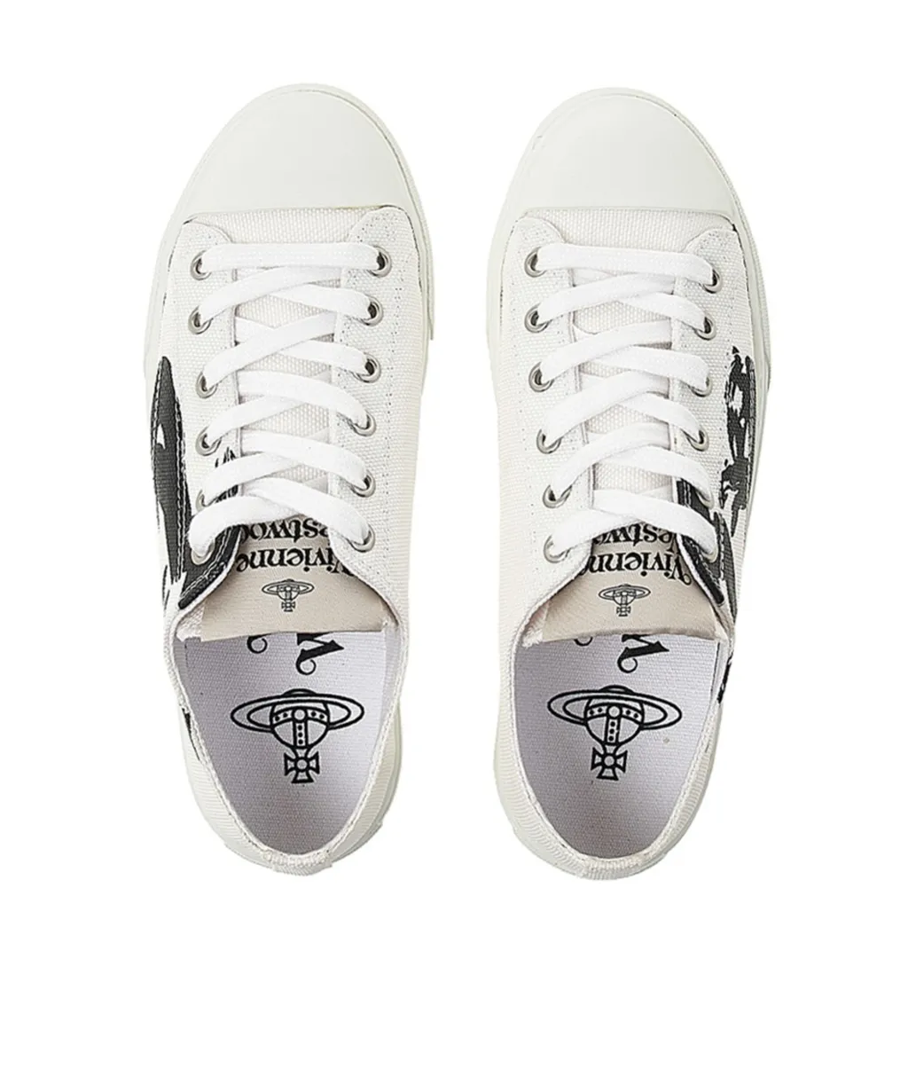 Lace-Up Low-Top Sneakers