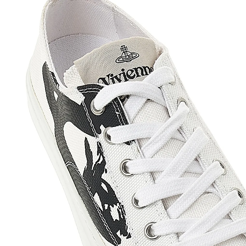 Lace-Up Low-Top Sneakers