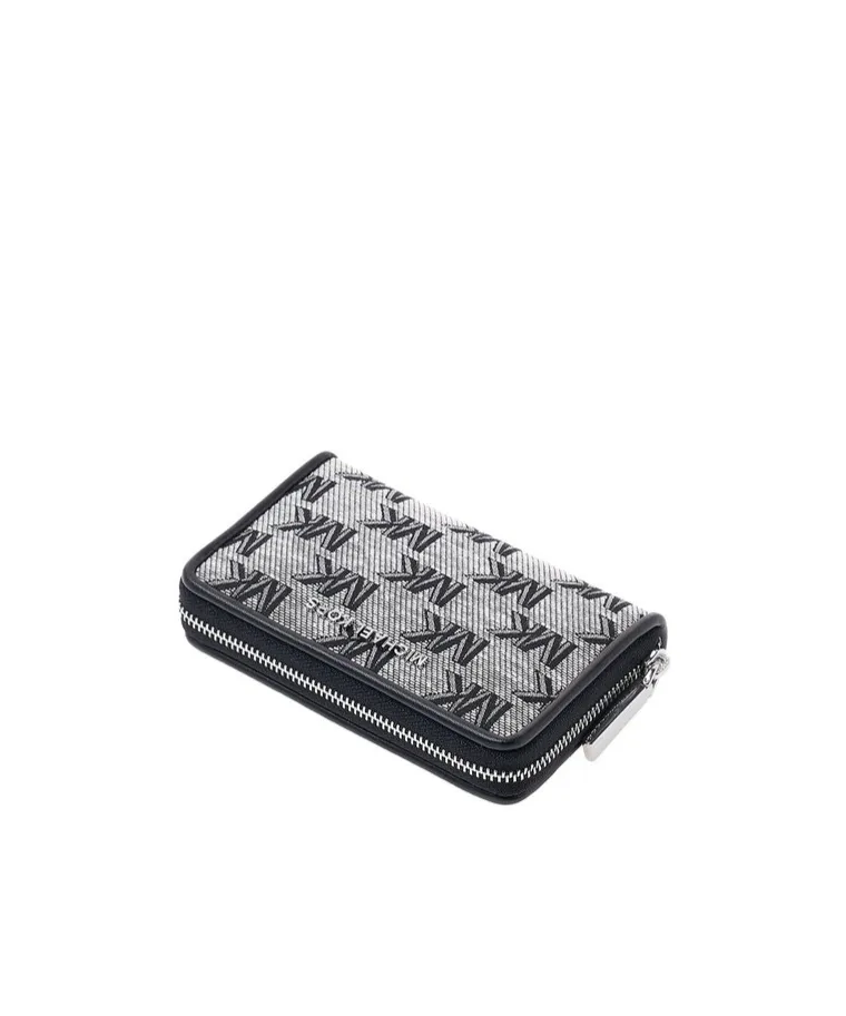 Logo-Plaque Zip-Fastening Wallet