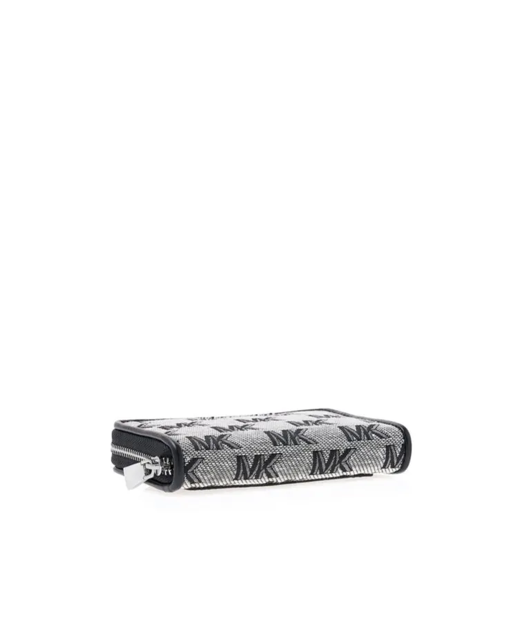 Logo-Plaque Zip-Fastening Wallet