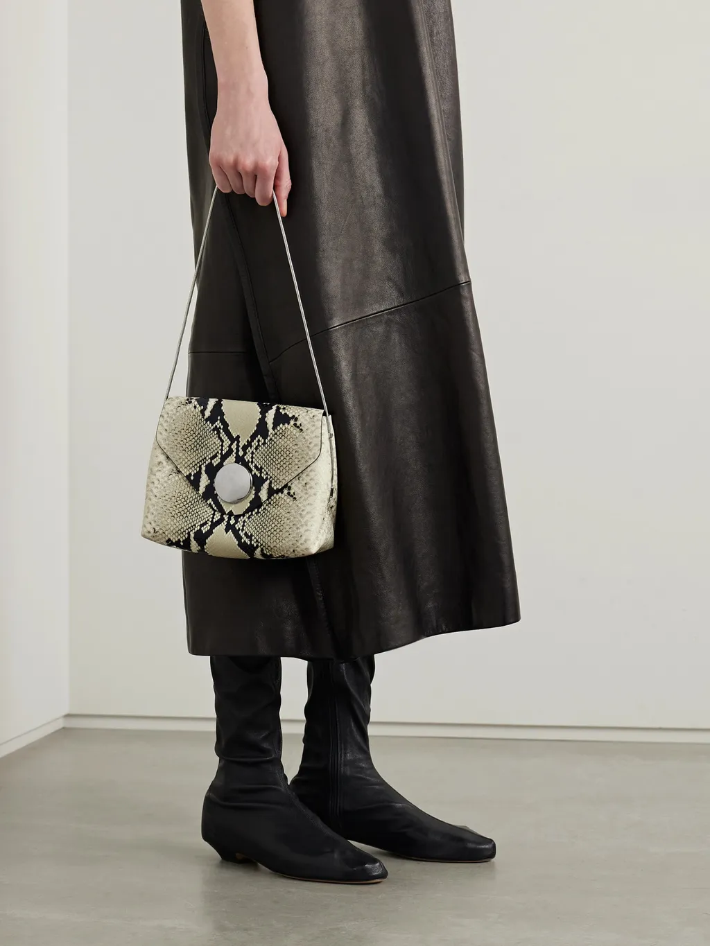 Khaite Embossed Bobbi Bag