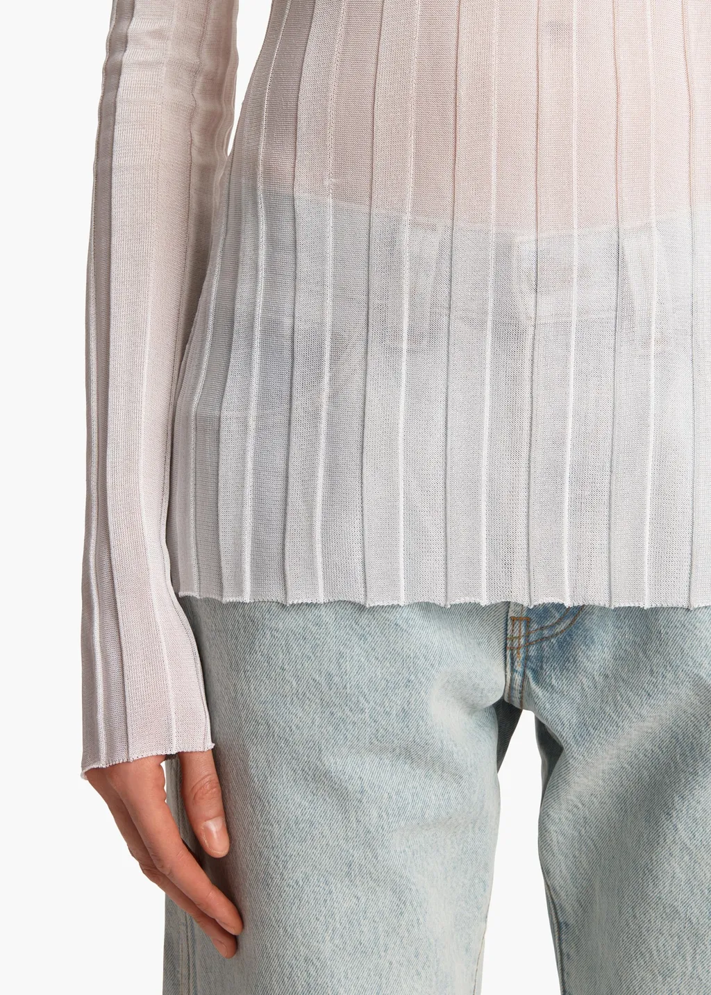 Cosette Mock-Neck Knit Top