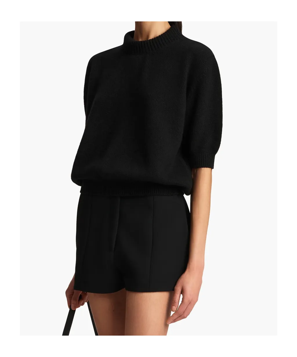 Khaite Short Sleeved Crewneck Jumper