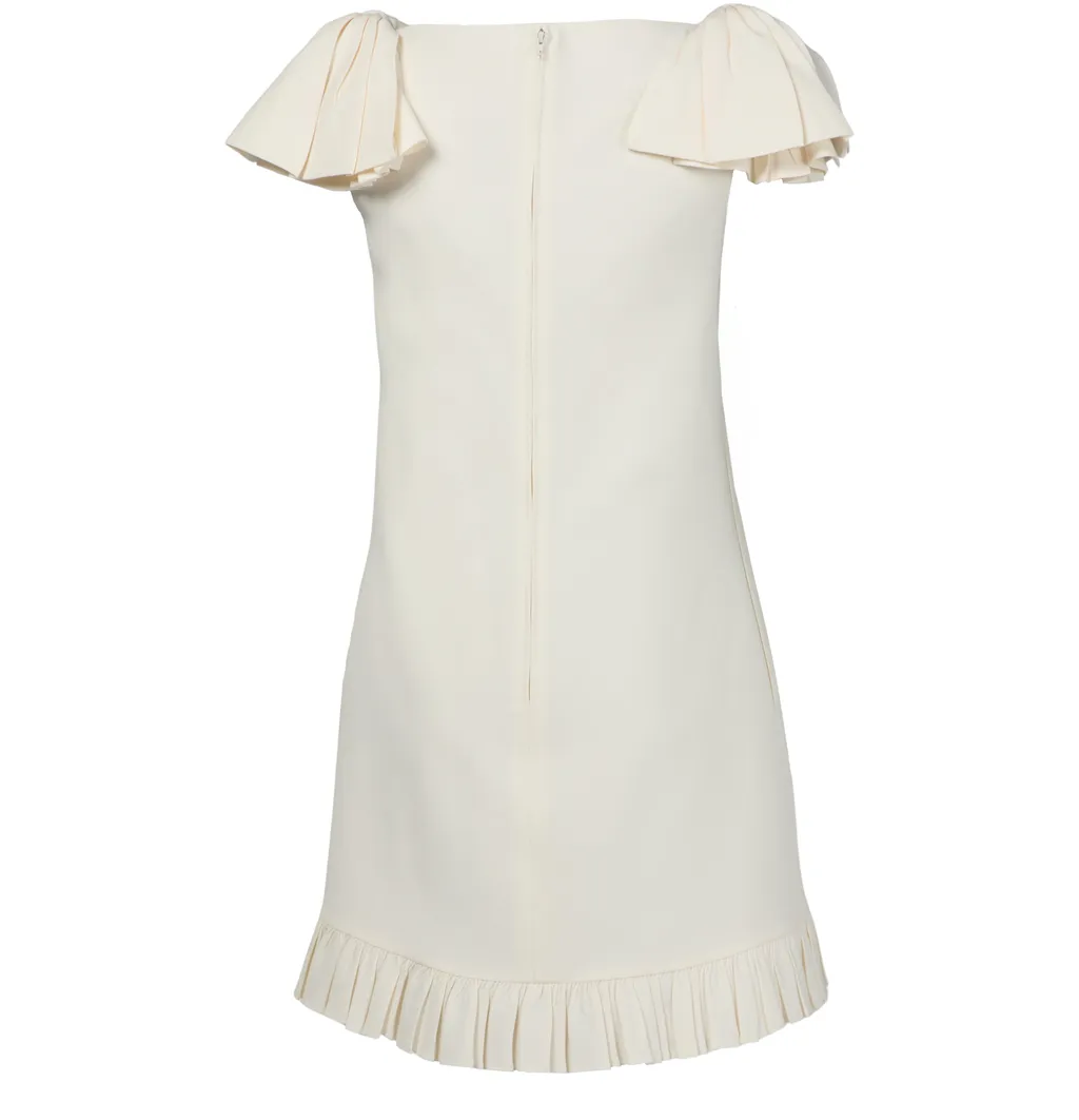 Pleated Detail Dress