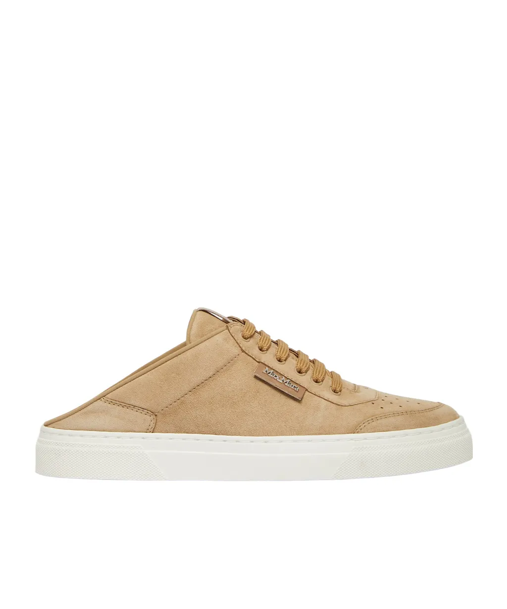 Suede Mule Trainers