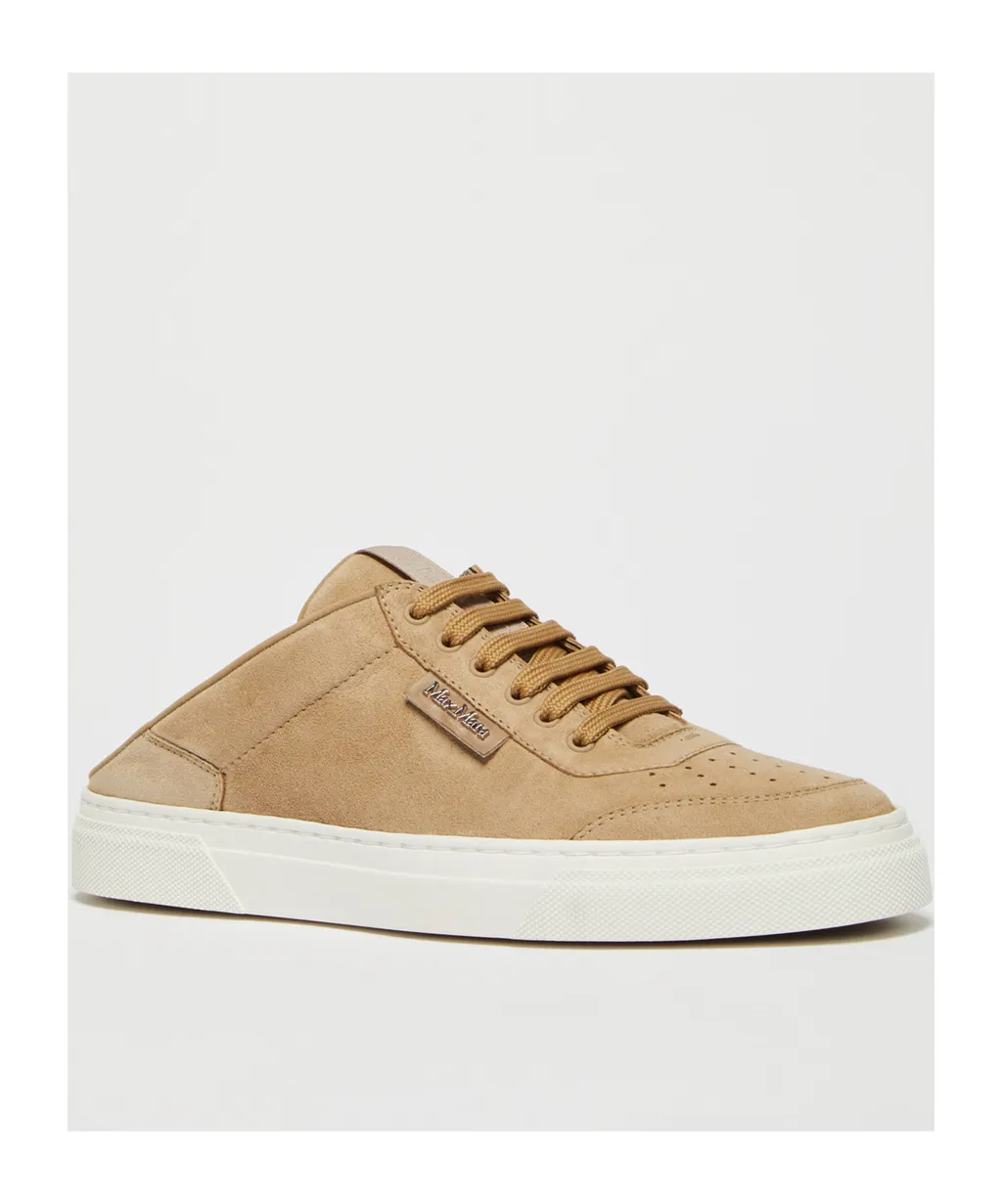 Suede Mule Trainers