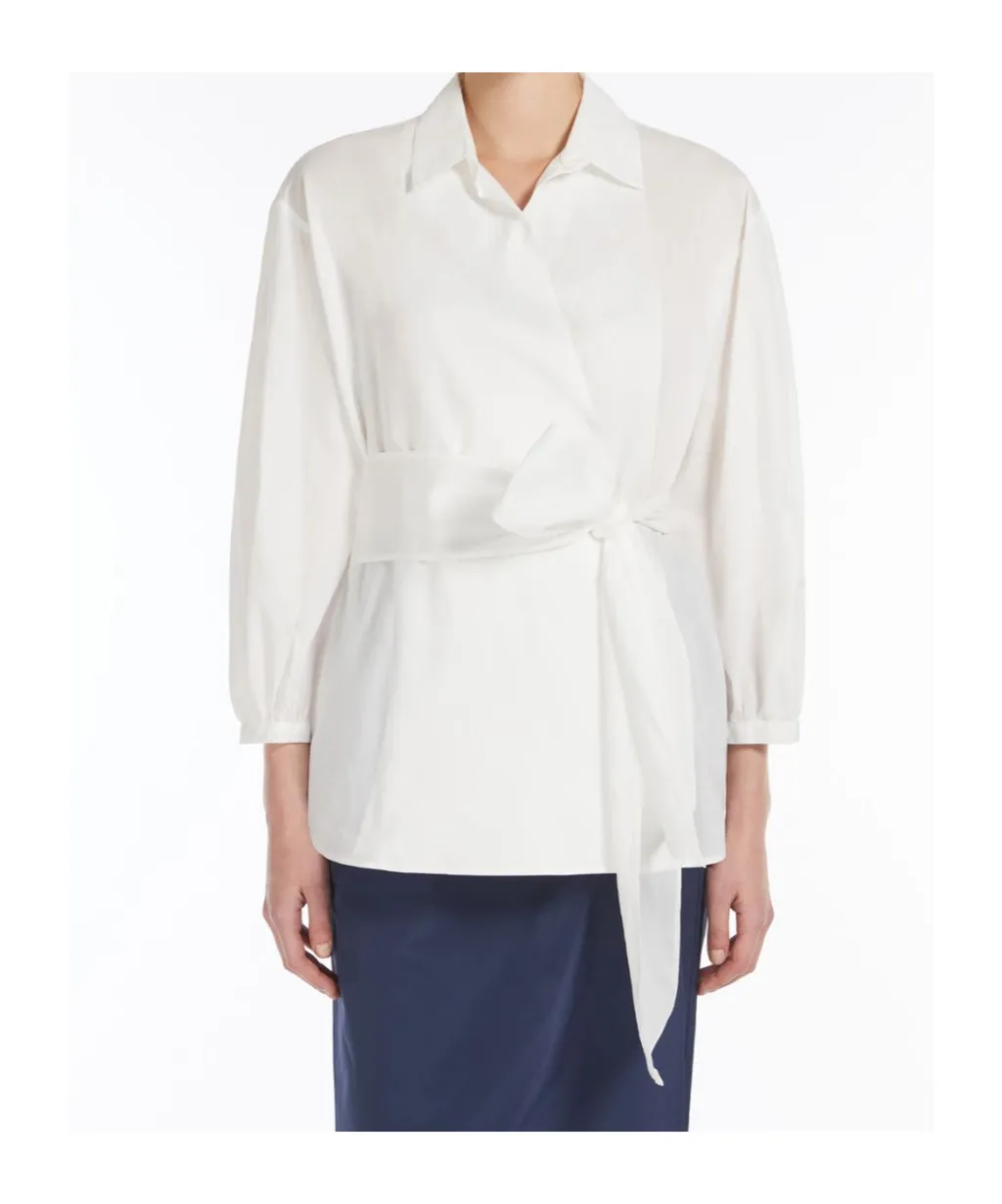 Weekend Max Mara Wrap Striped Shirt