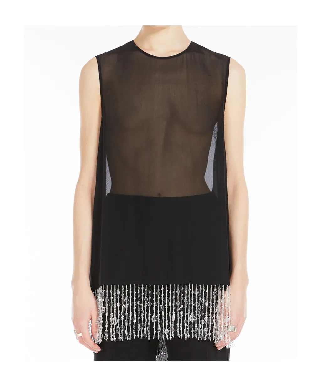 Crinkle-Look Top