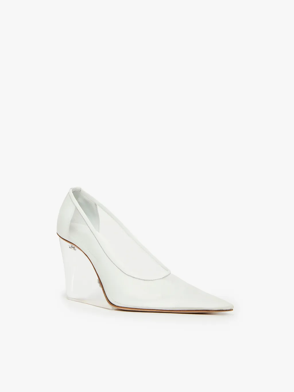 Transparent Wedge Pumps - Runway