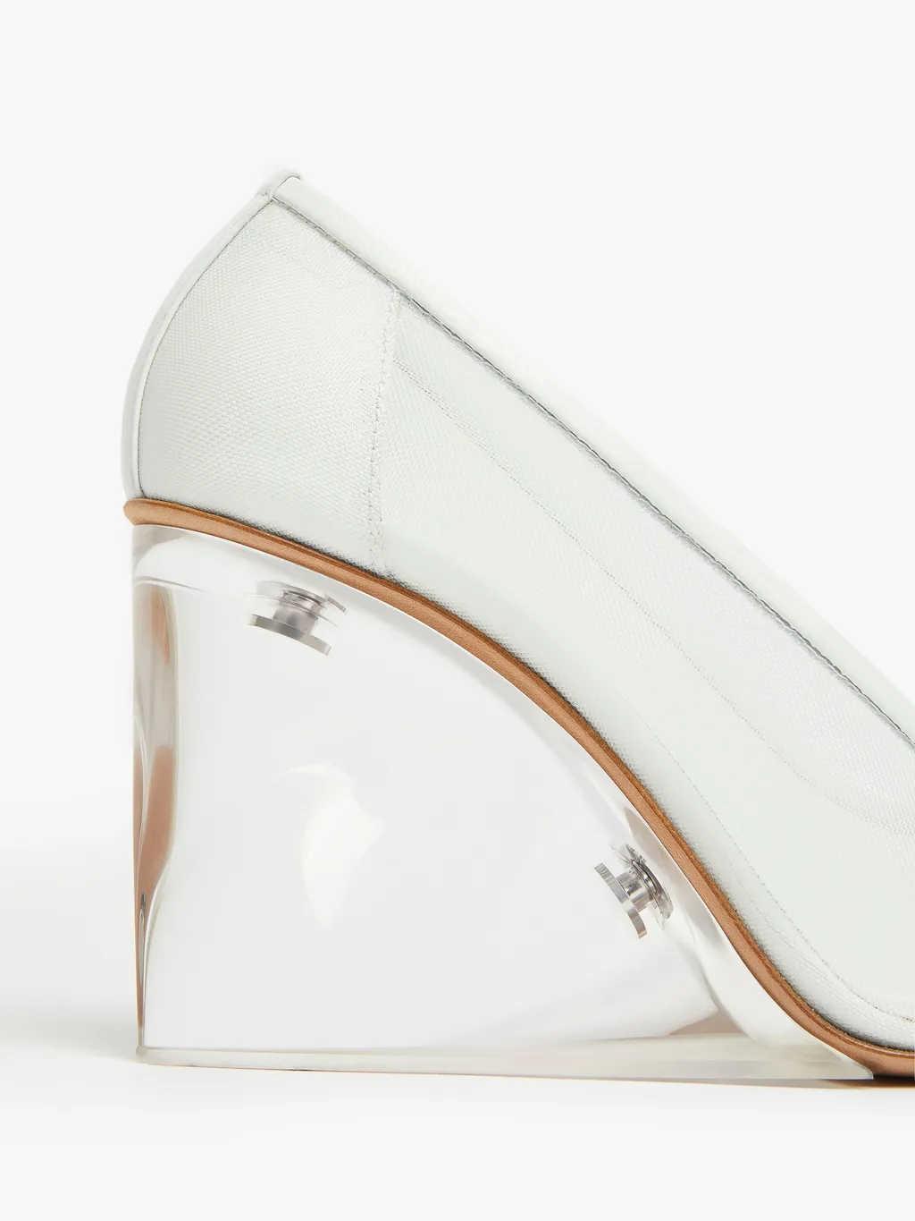 Transparent Wedge Pumps - Runway
