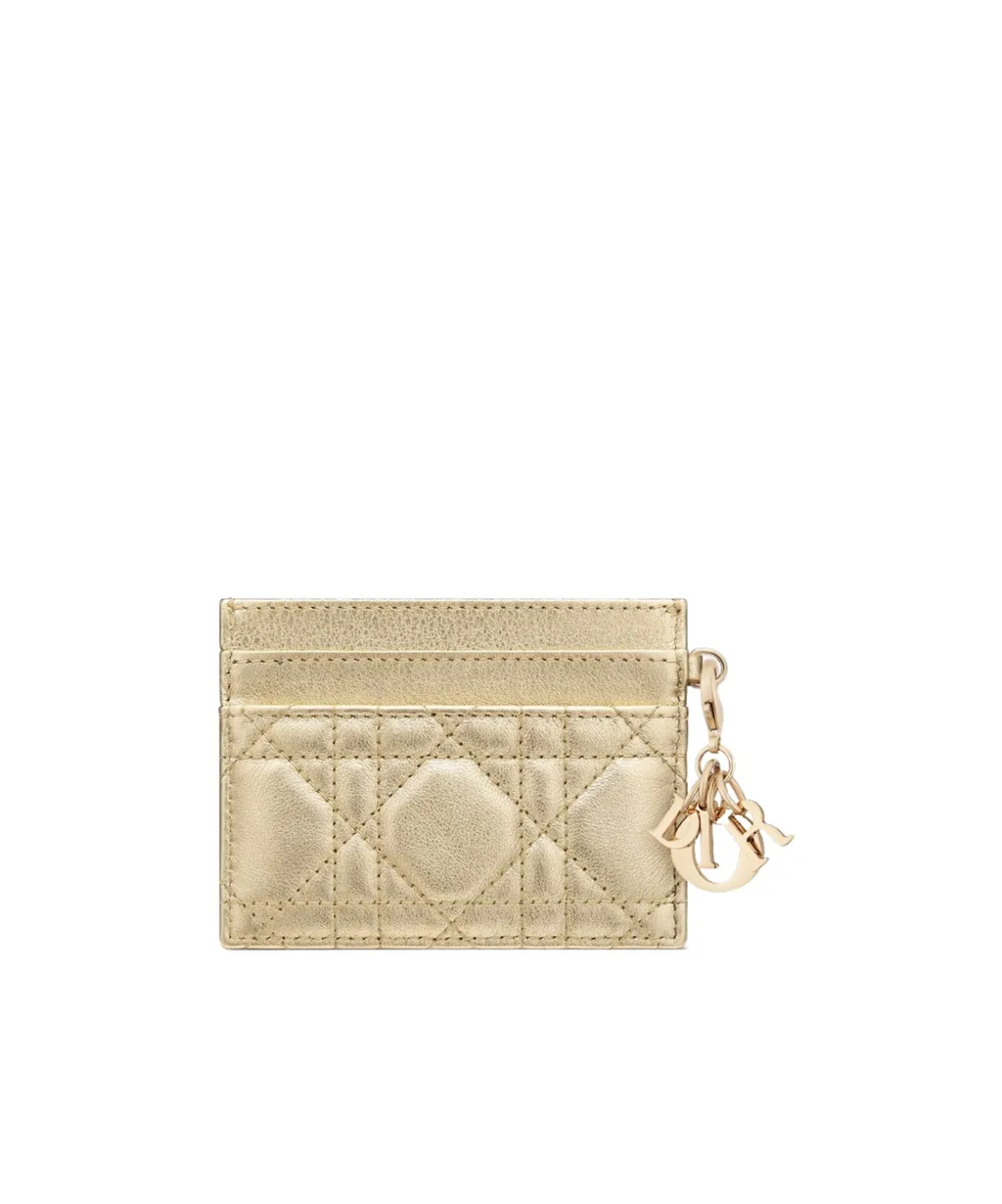 Lady Dior Freesia Card Holder