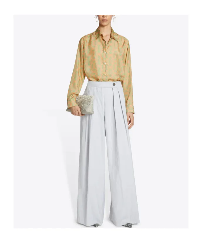 Pattern Long-Sleeved Shirt
