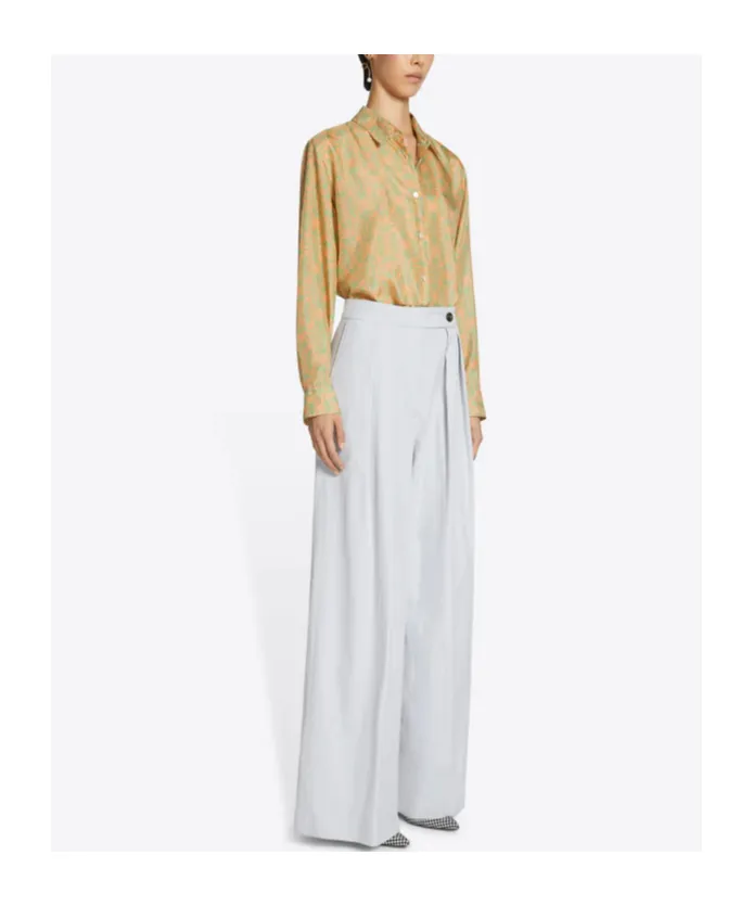 Pattern Long-Sleeved Shirt